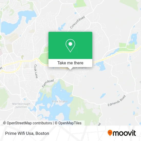 Prime Wifi Usa map