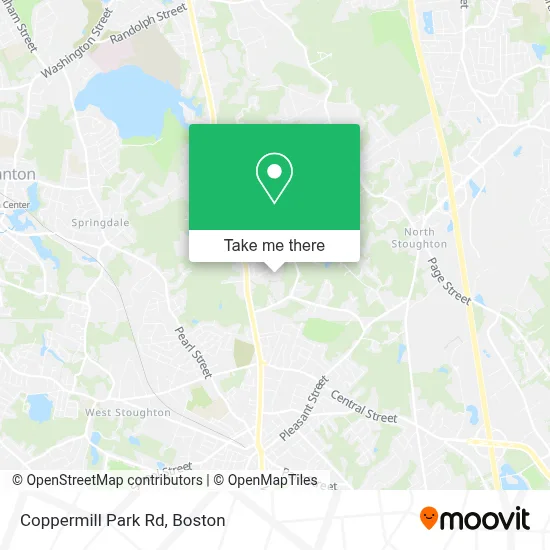 Coppermill Park Rd map