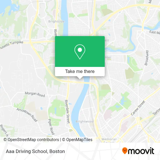 Aaa Driving School map