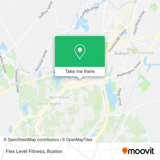 Flex Level Fitness map