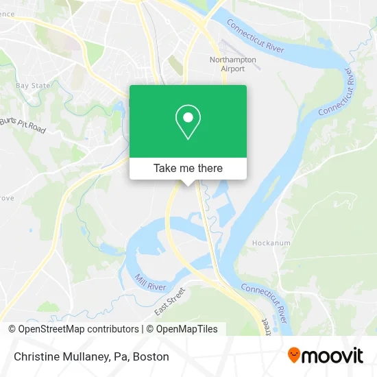 Christine Mullaney, Pa map