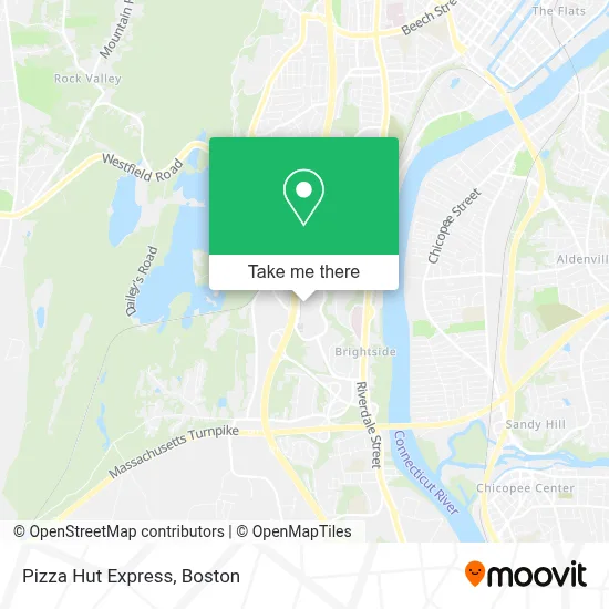 Pizza Hut Express map