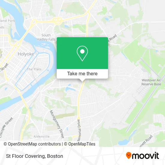 St Floor Covering map