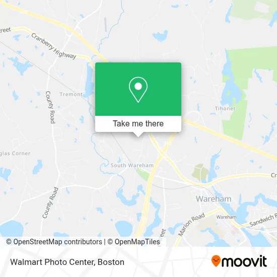 Walmart Photo Center map