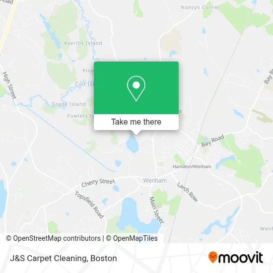 J&S Carpet Cleaning map