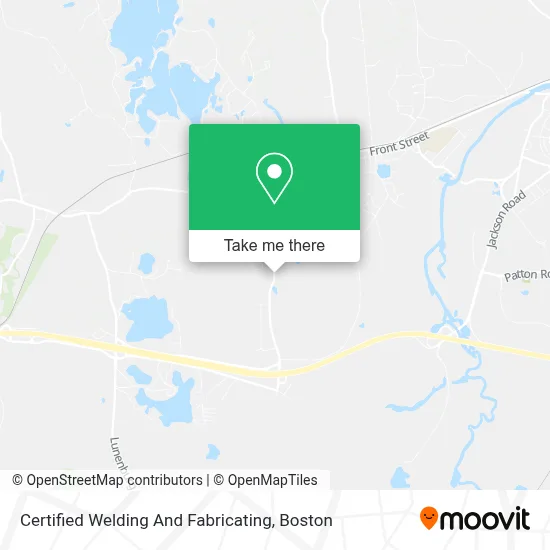 Certified Welding And Fabricating map