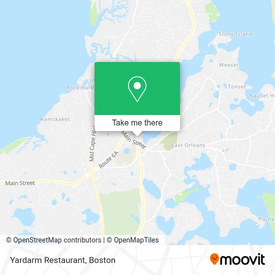 Yardarm Restaurant map