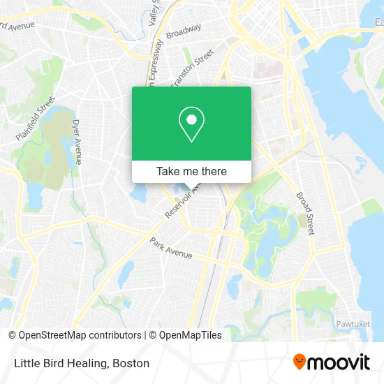Little Bird Healing map