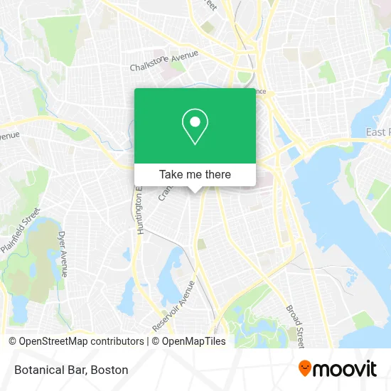 Botanical Bar map
