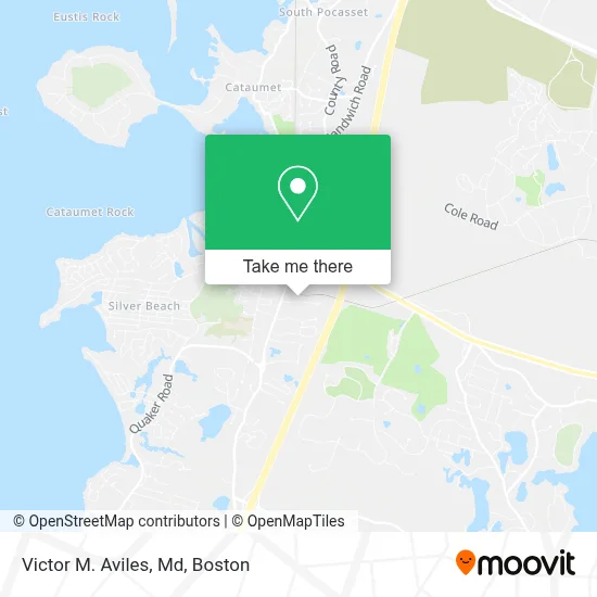 Victor M. Aviles, Md map