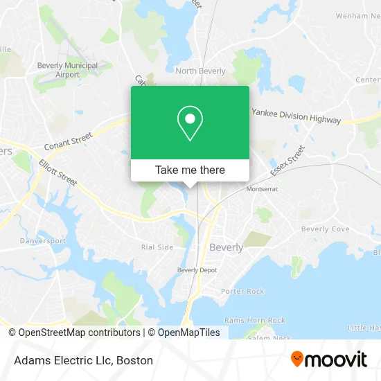 Adams Electric Llc map