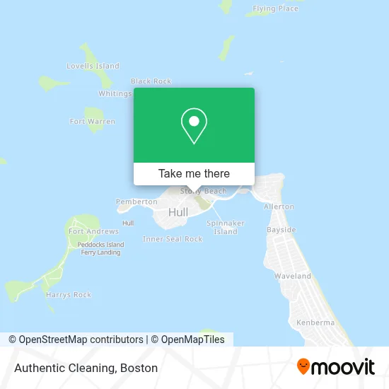 Authentic Cleaning map