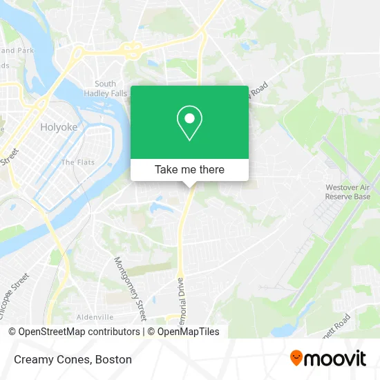 Creamy Cones map