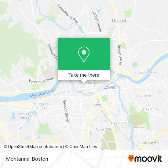Montanna map