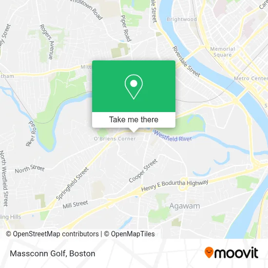 Massconn Golf map