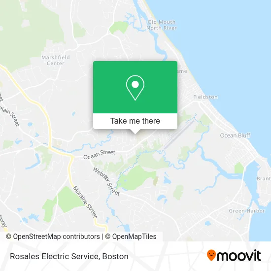 Rosales Electric Service map