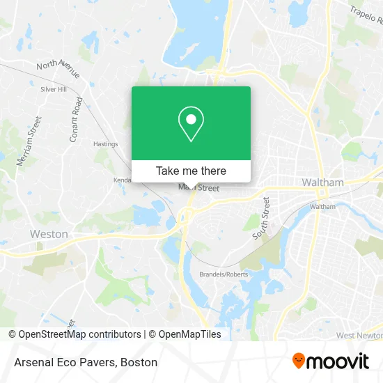 Arsenal Eco Pavers map