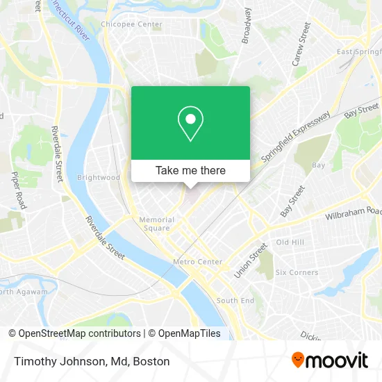 Timothy Johnson, Md map