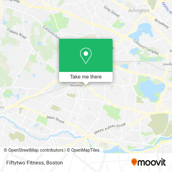 Fiftytwo Fitness map