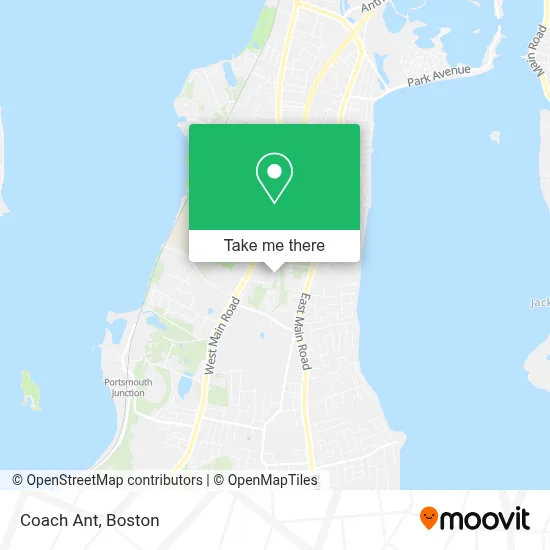 Coach Ant map