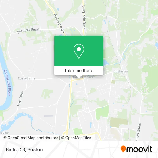 Bistro 53 map