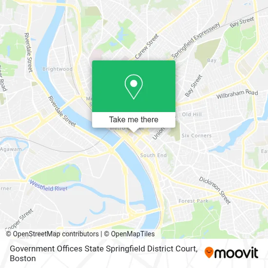 Government Offices State Springfield District Court map
