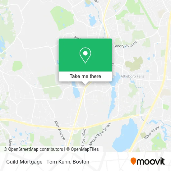 Guild Mortgage - Tom Kuhn map