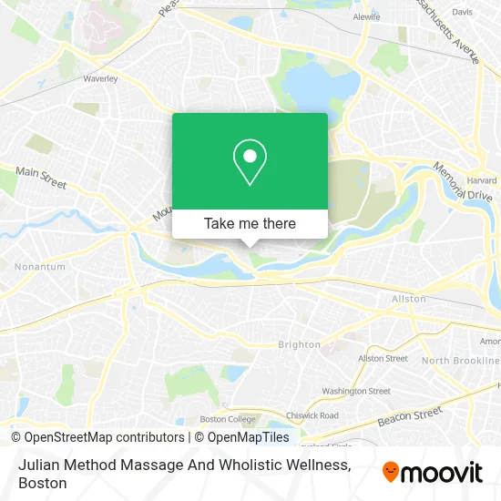 Julian Method Massage And Wholistic Wellness map