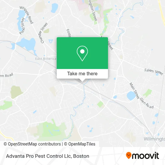 Advanta Pro Pest Control Llc map