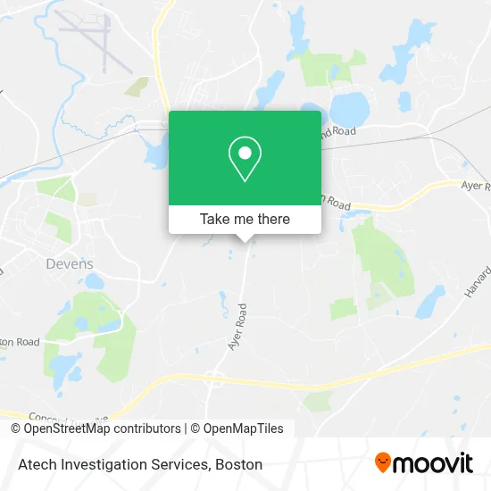 Atech Investigation Services map