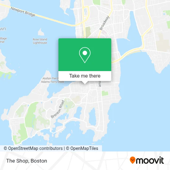 The Shop map