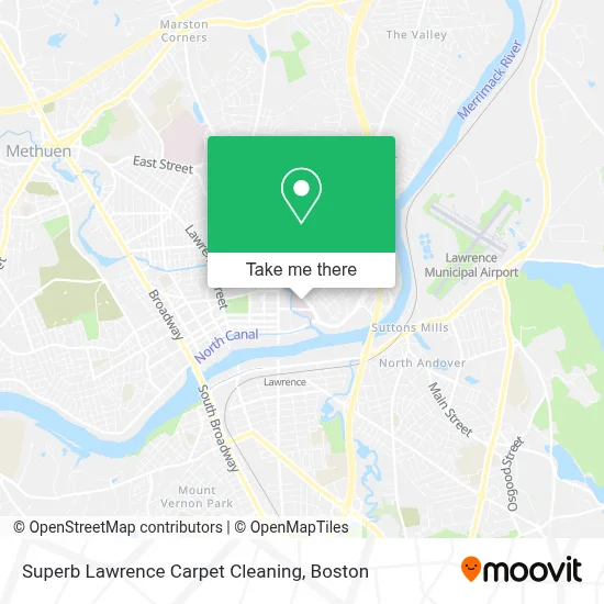 Superb Lawrence Carpet Cleaning map
