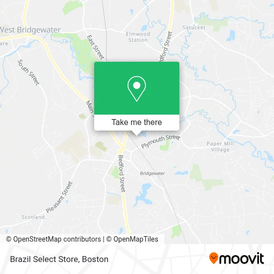 Brazil Select Store map