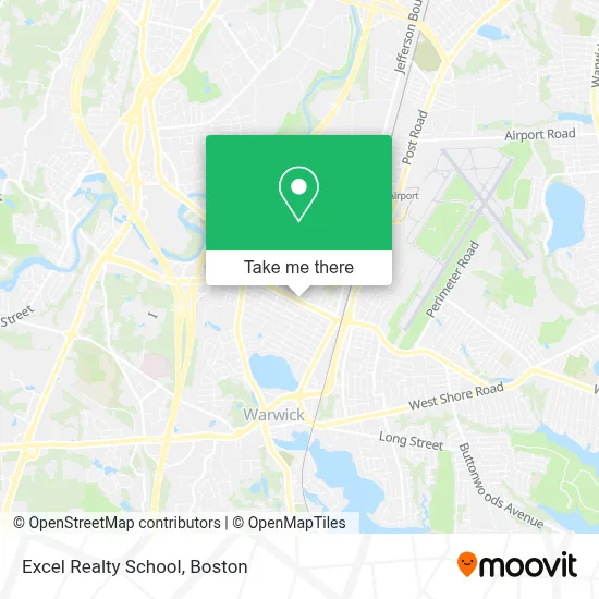 Excel Realty School map