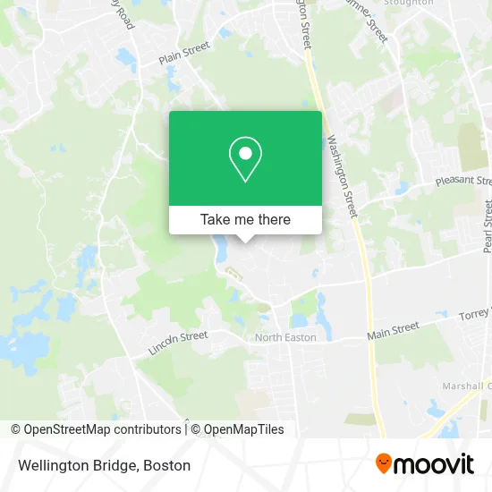 Wellington Bridge map