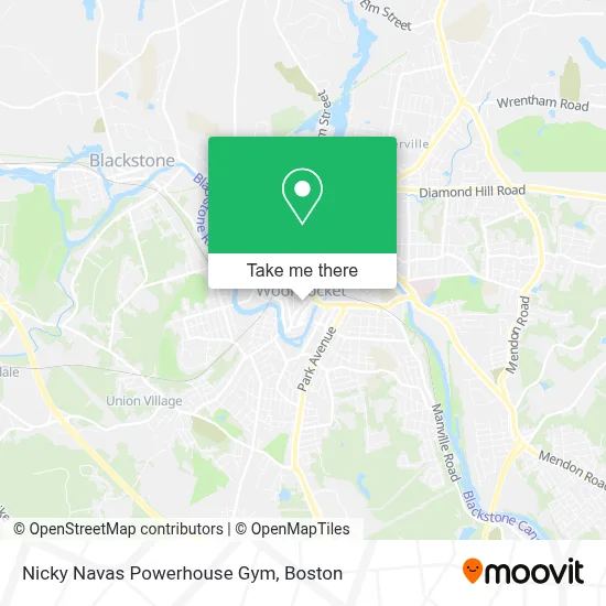 Nicky Navas Powerhouse Gym map