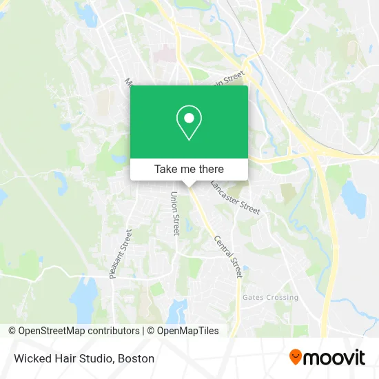 Wicked Hair Studio map