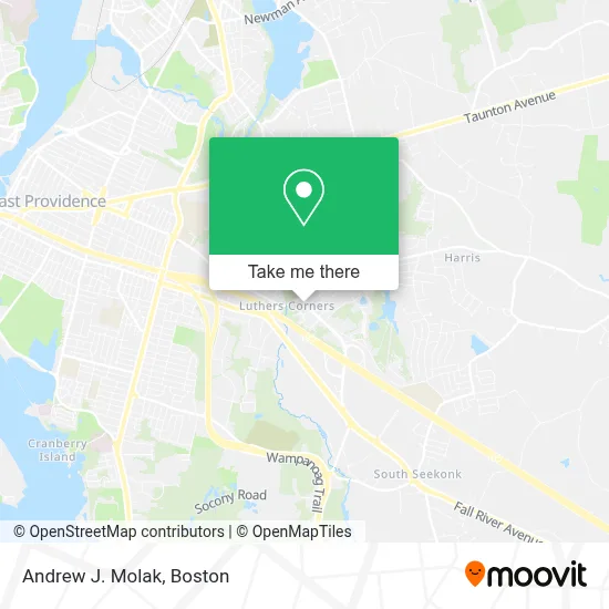 Andrew J. Molak map