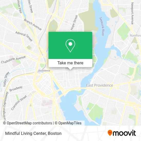 Mindful Living Center map