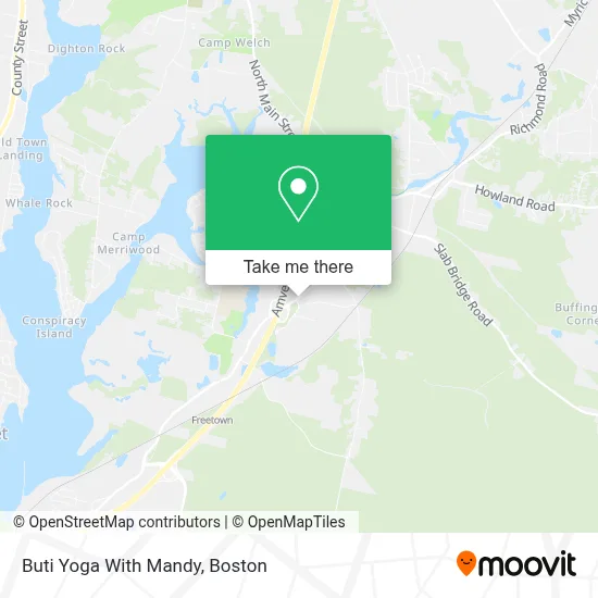 Buti Yoga With Mandy map