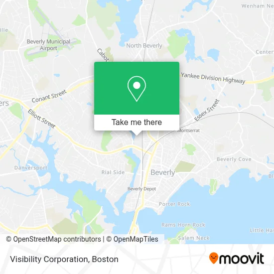 Visibility Corporation map