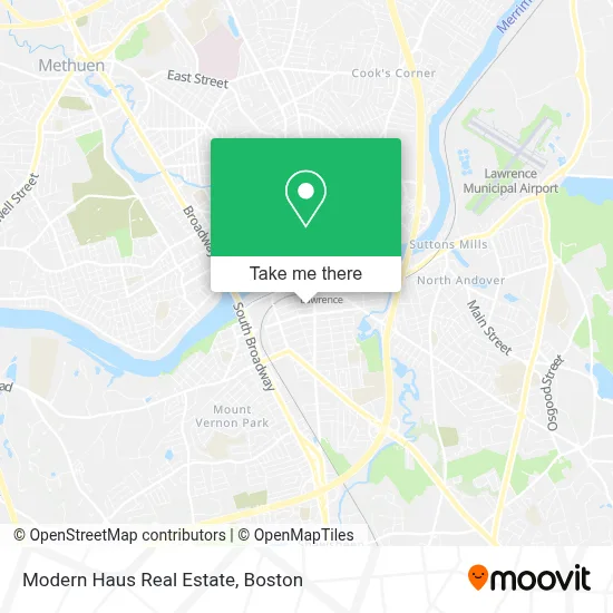 Modern Haus Real Estate map