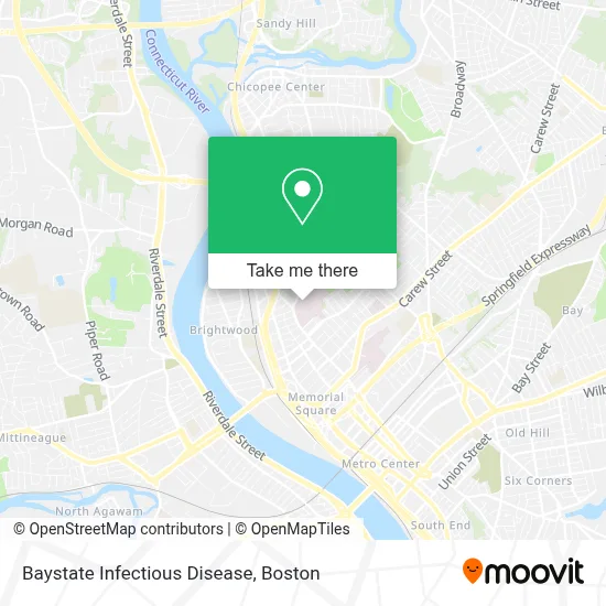 Baystate Infectious Disease map