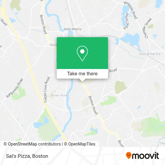 Sal's Pizza map
