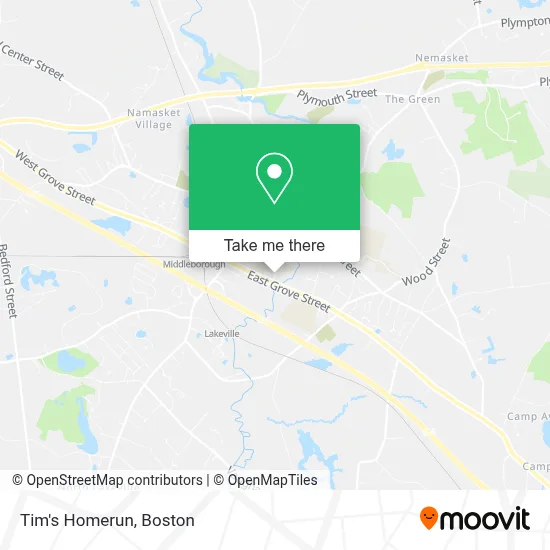 Tim's Homerun map