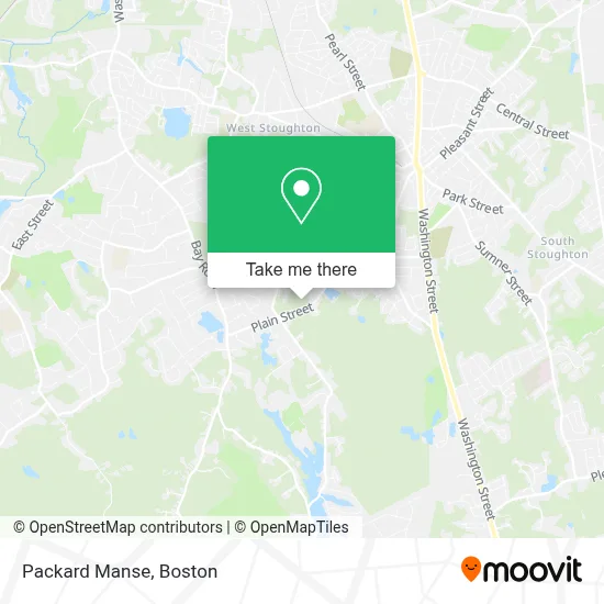 Packard Manse map