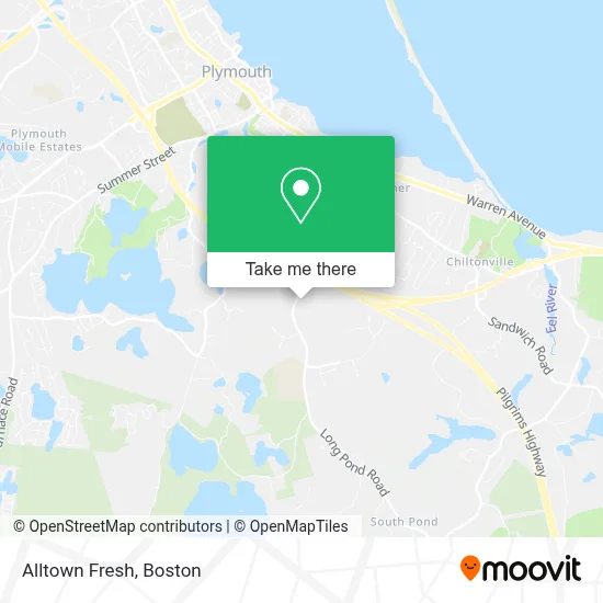 Alltown Fresh map