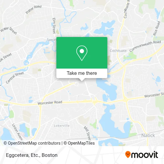 Eggcetera, Etc. map