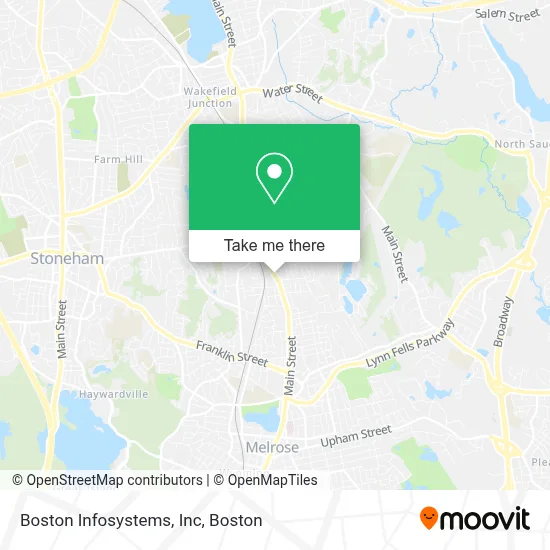 Boston Infosystems, Inc map