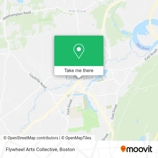 Flywheel Arts Collective map